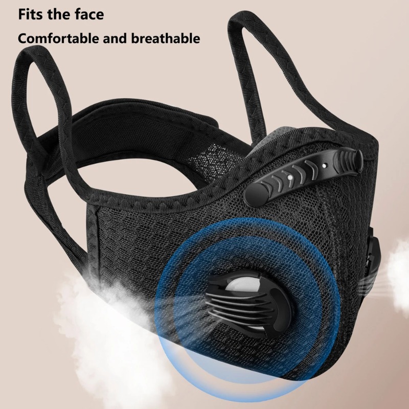 Cycling Face Mask Sport Washab - Dust Mask Construction 评论和价格