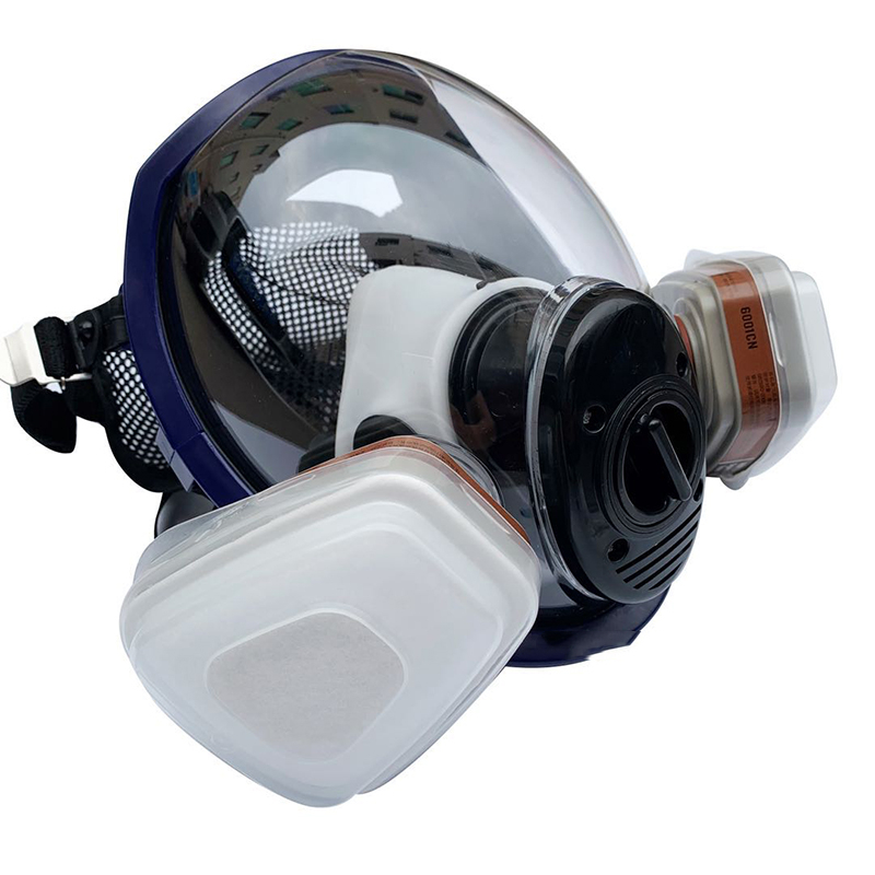 27in1 Full Face Gas Mask Chemi - Dust Mask Construction 评论和价格