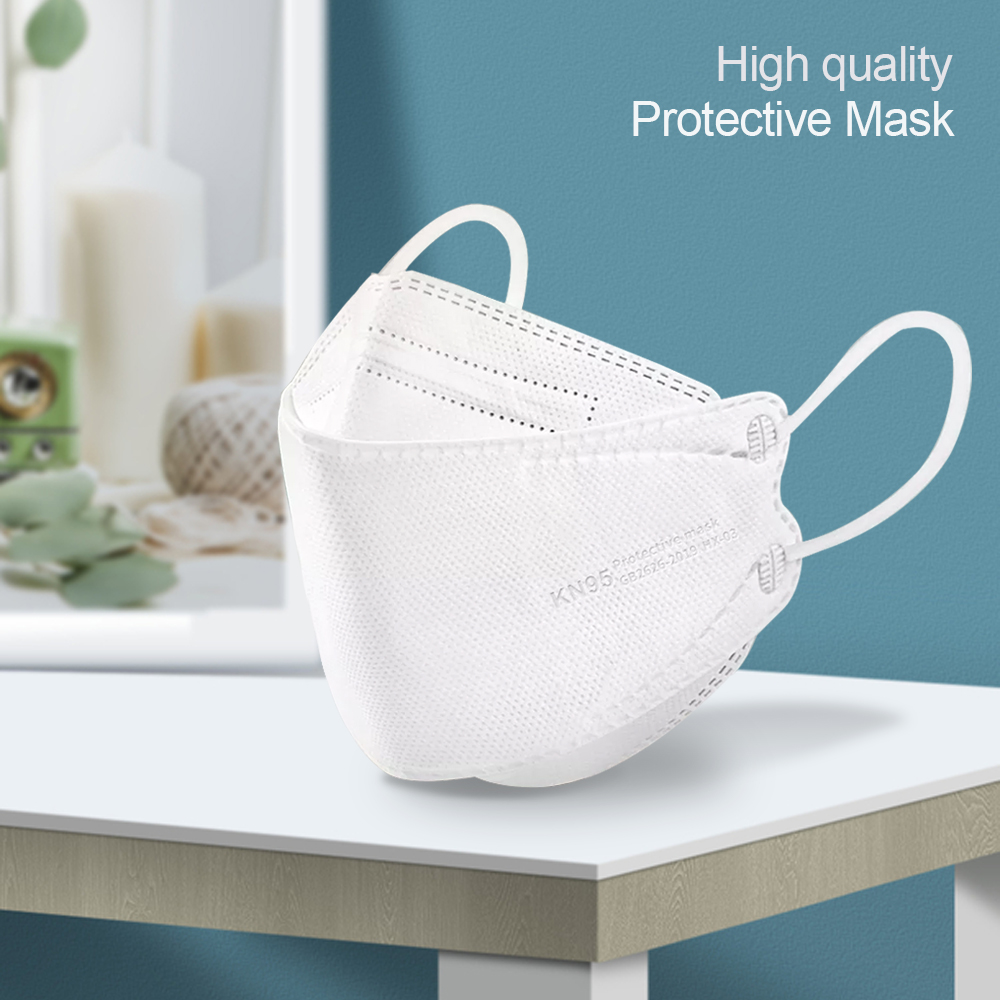 10-200pcs FPP2 Fish Mask KN95  - Disposable Surgical Mask 评论和价格
