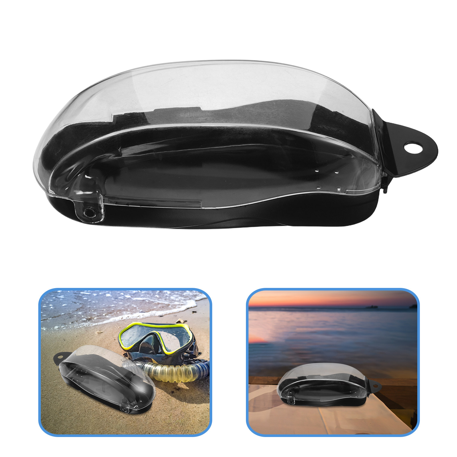 Snorkeling Mask Case Portable  - Mask Case Hard Shell 评论和价格