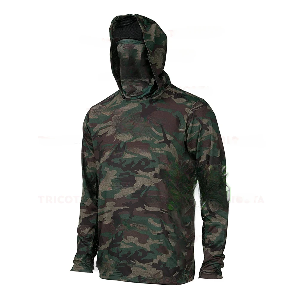 Men's Fishing Hoodie Shirts UP - Sports Mask Breathable 评论和价格